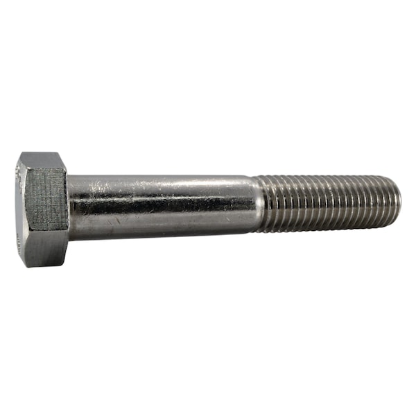 18-8, 3/4"-10 Hex Head Cap Screw, Plain Stainless Steel, 4-1/2 in L, 5 PK